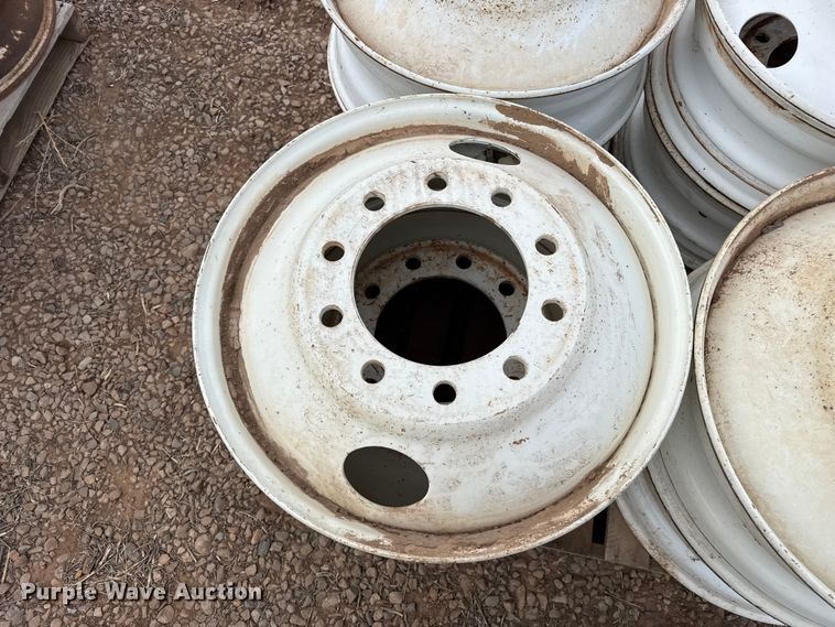 image for item FB6479 (8) 24.5 steel wheels