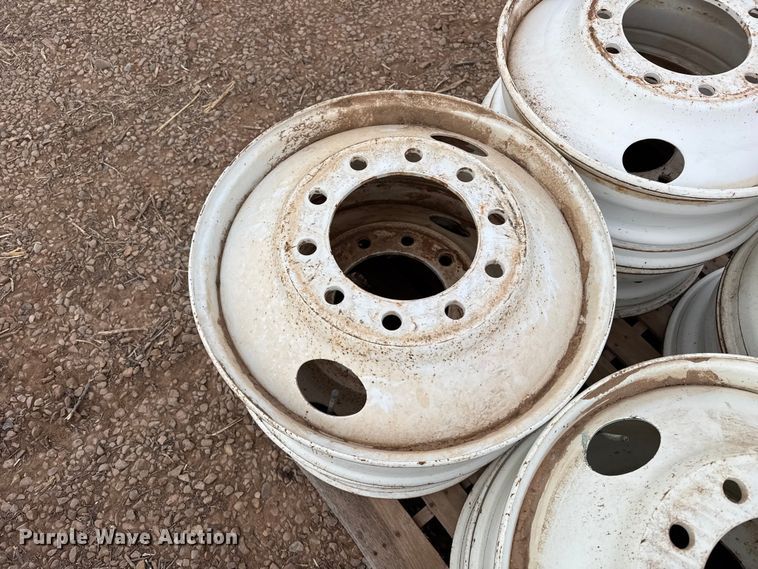 image for item FB6479 (8) 24.5 steel wheels