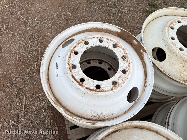 image for item FB6479 (8) 24.5 steel wheels