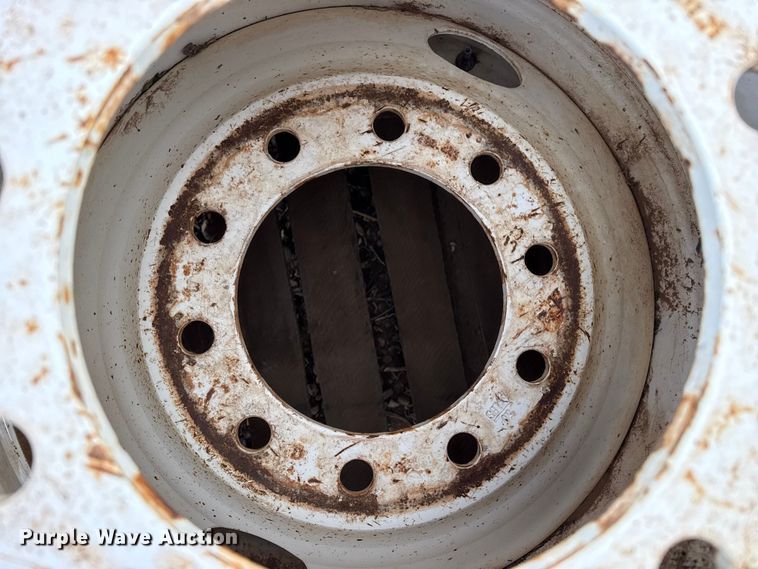 image for item FB6479 (8) 24.5 steel wheels
