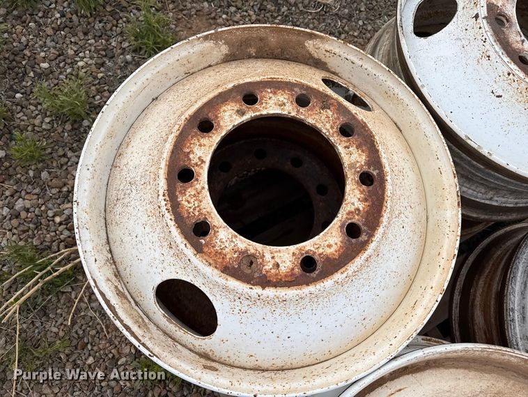 image for item FB6481 (8) 24.5 steel wheels