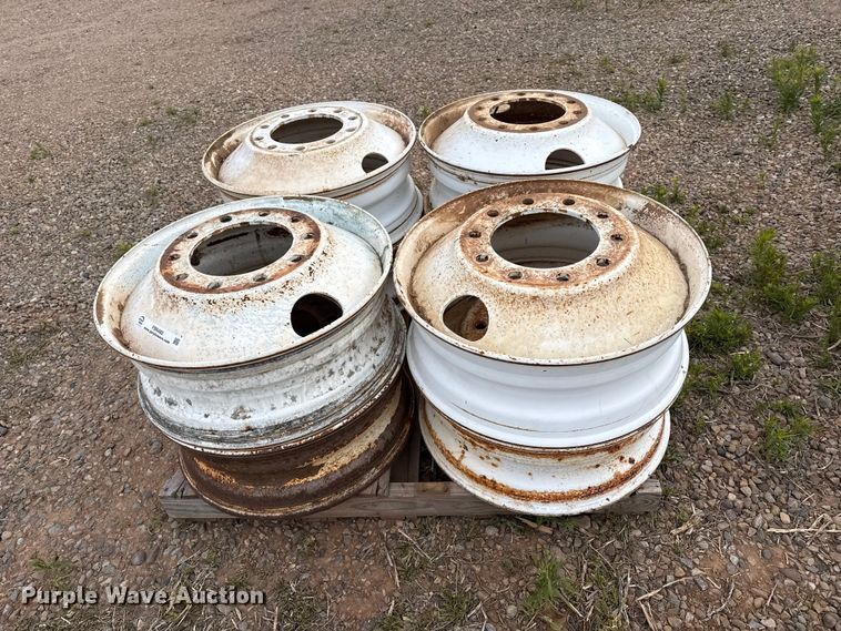 image for item FB6482 (8) 24.5 steel wheels