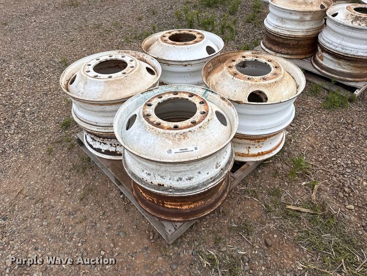 image for item FB6482 (8) 24.5 steel wheels