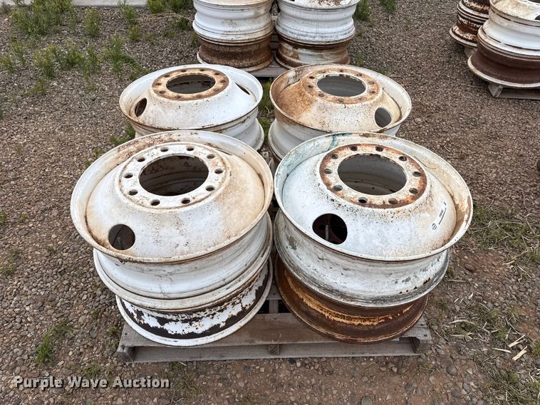 image for item FB6482 (8) 24.5 steel wheels