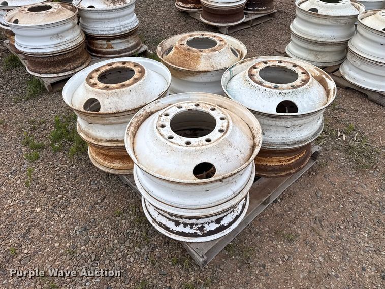 image for item FB6482 (8) 24.5 steel wheels