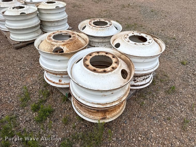 image for item FB6482 (8) 24.5 steel wheels