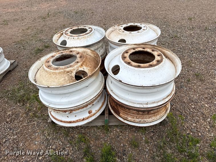 image for item FB6482 (8) 24.5 steel wheels