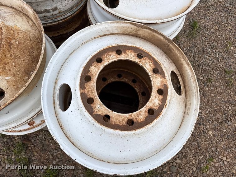 image for item FB6482 (8) 24.5 steel wheels