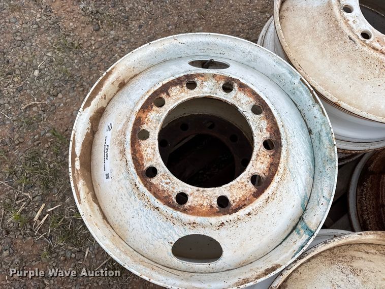image for item FB6482 (8) 24.5 steel wheels