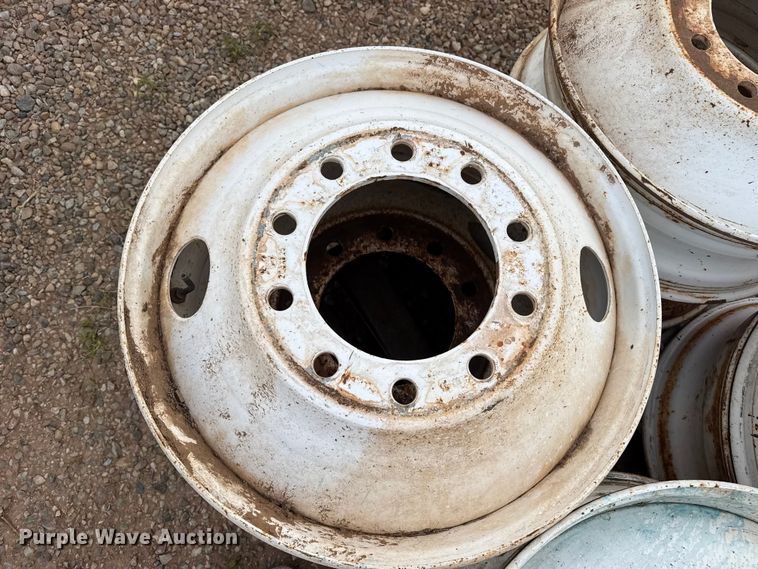 image for item FB6482 (8) 24.5 steel wheels