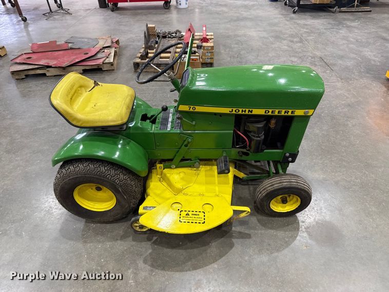 image for item FB6483 John Deere 70 lawn mower