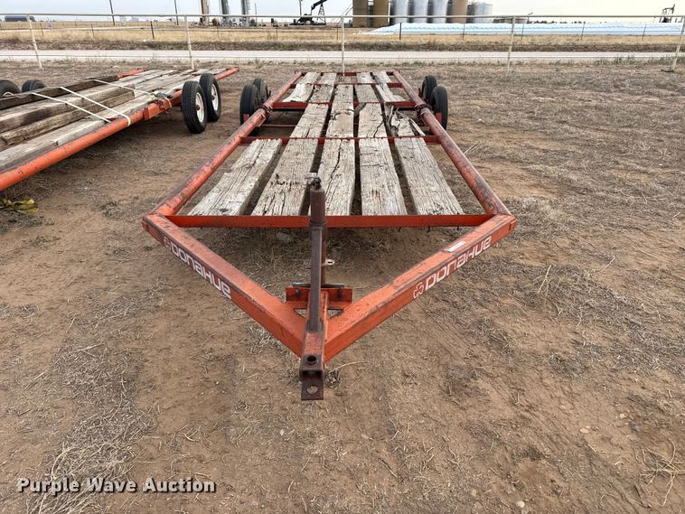 image for item FB6486 (2) Donahue implement trailers