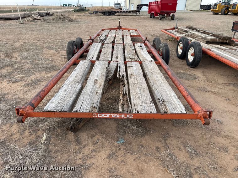 image for item FB6486 (2) Donahue implement trailers