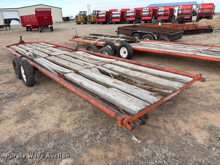 image for item FB6486 (2) Donahue implement trailers