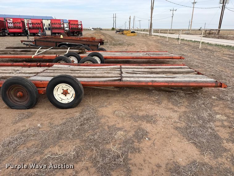 image for item FB6486 (2) Donahue implement trailers
