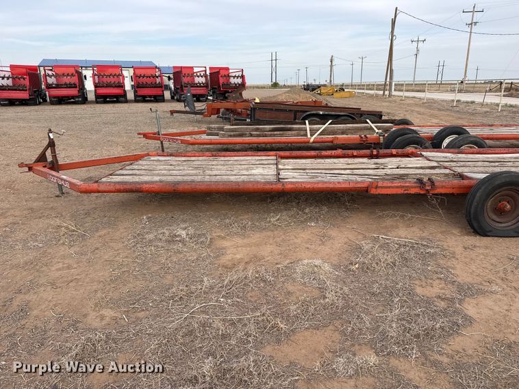 image for item FB6486 (2) Donahue implement trailers