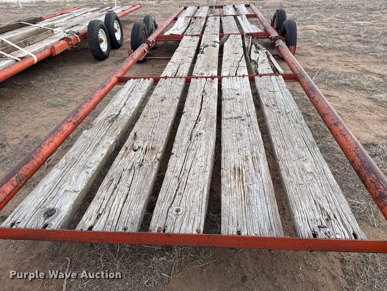 image for item FB6486 (2) Donahue implement trailers