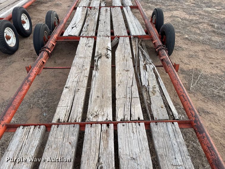 image for item FB6486 (2) Donahue implement trailers