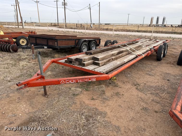 image for item FB6486 (2) Donahue implement trailers