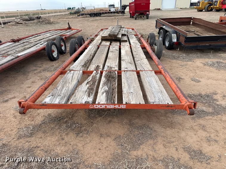 image for item FB6486 (2) Donahue implement trailers