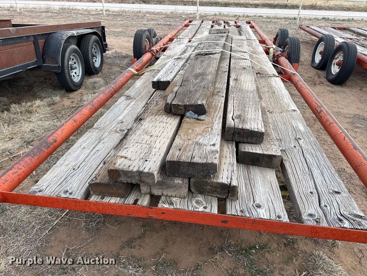 image for item FB6486 (2) Donahue implement trailers