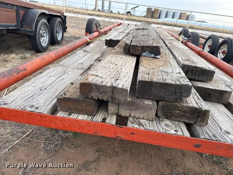 image for item FB6486 (2) Donahue implement trailers