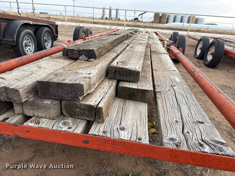 image for item FB6486 (2) Donahue implement trailers