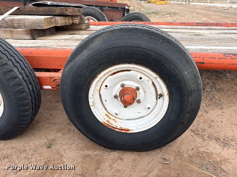 image for item FB6486 (2) Donahue implement trailers