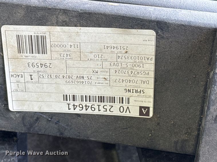 image for item FB6488 Truck springs