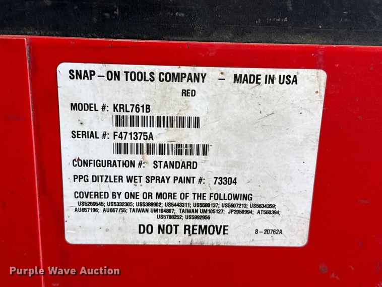 image for item FB6490 Snap-on  toolbox