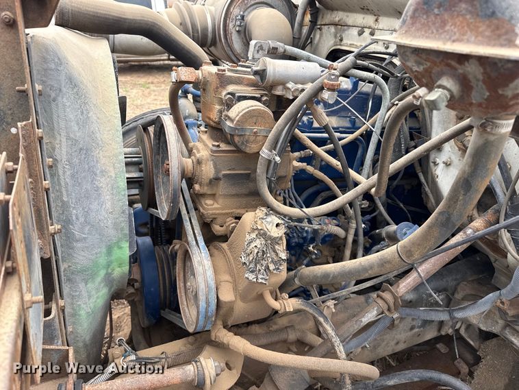 image for item FB6496 1982 International 1954 feed mixer truck