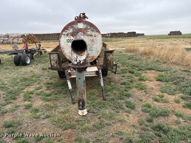 image for item FB6504 Shop built fuel tank trailer
