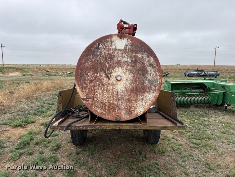 image for item FB6504 Shop built fuel tank trailer