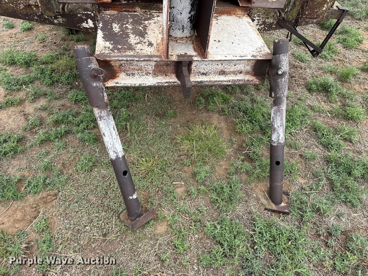 image for item FB6504 Shop built fuel tank trailer