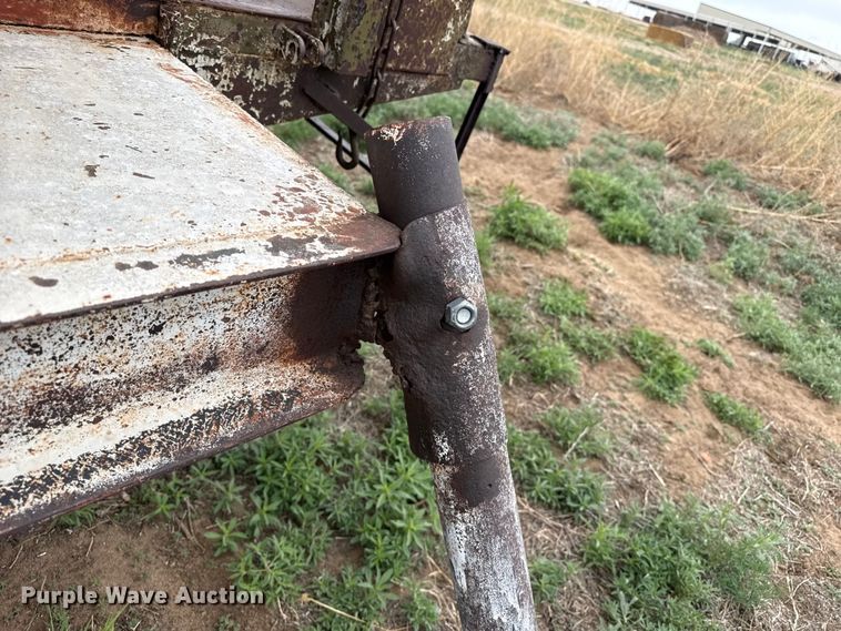 image for item FB6504 Shop built fuel tank trailer