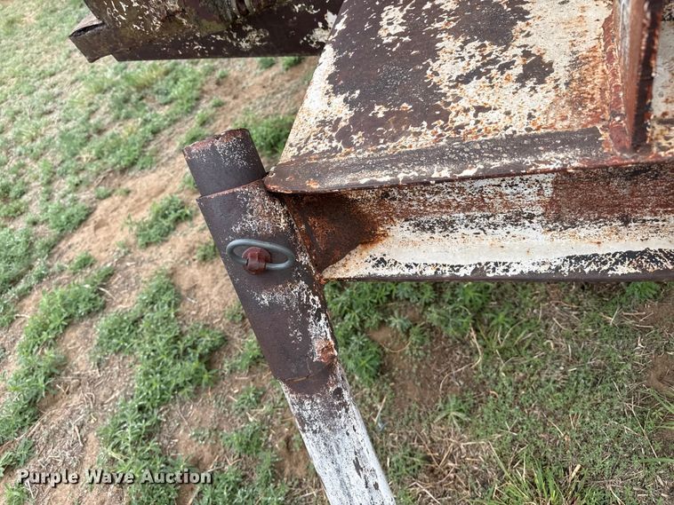 image for item FB6504 Shop built fuel tank trailer