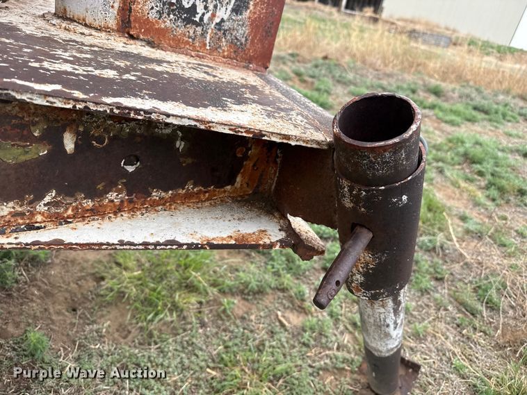 image for item FB6504 Shop built fuel tank trailer