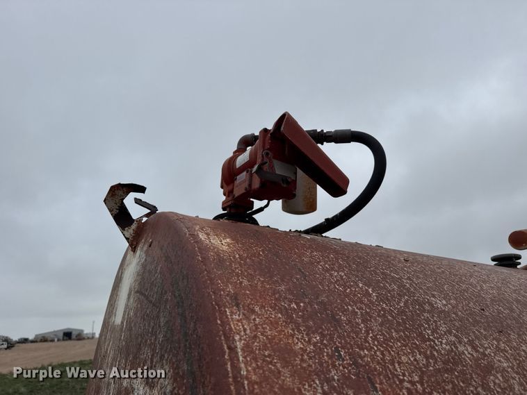 image for item FB6504 Shop built fuel tank trailer