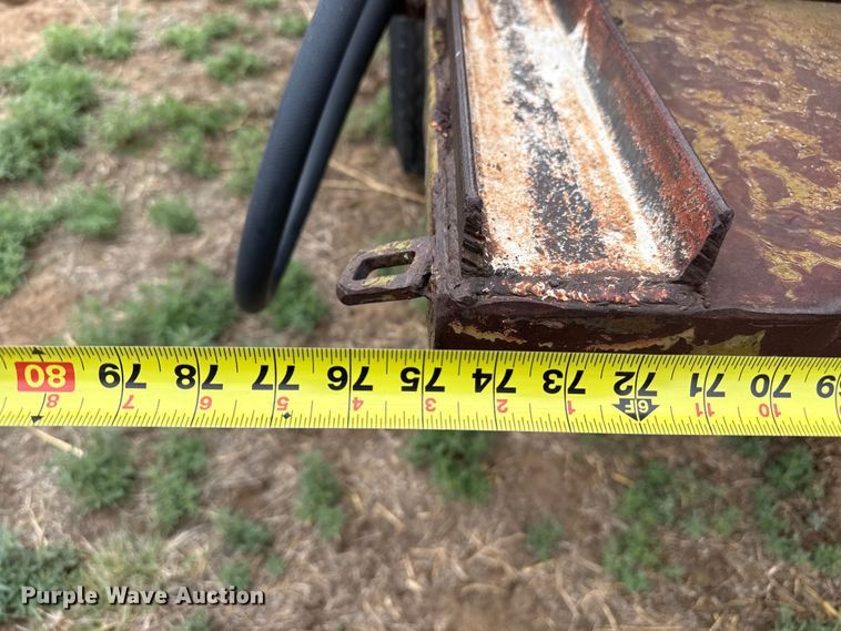 image for item FB6504 Shop built fuel tank trailer