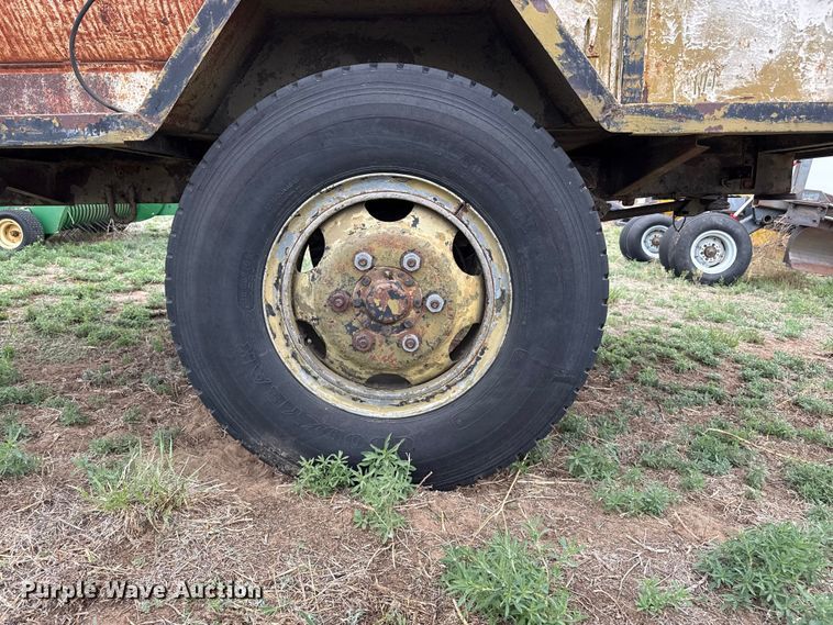 image for item FB6504 Shop built fuel tank trailer
