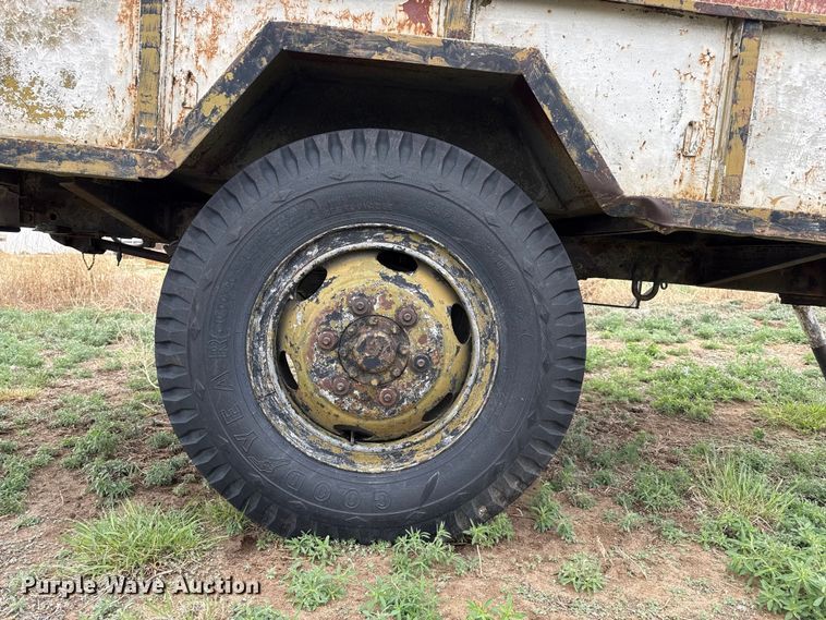 image for item FB6504 Shop built fuel tank trailer