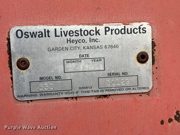 image for item FB6510 1980 Ford feed mixer truck