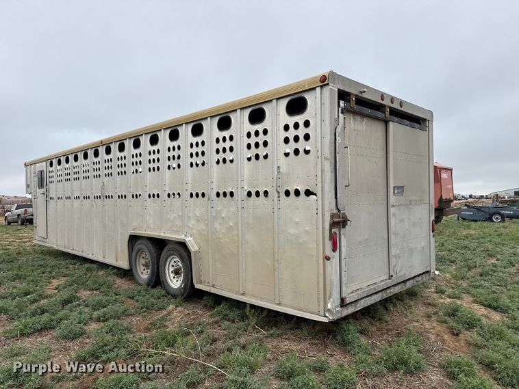 image for item FB6512 1991 Merritt K40X96 livestock trailer