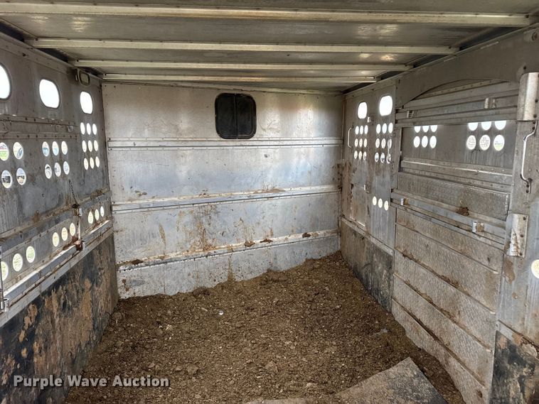 image for item FB6512 1991 Merritt K40X96 livestock trailer