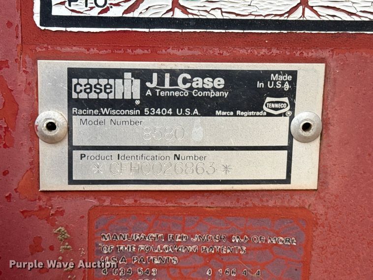 image for item FB6526 1995 Case IH 8580 large square baler