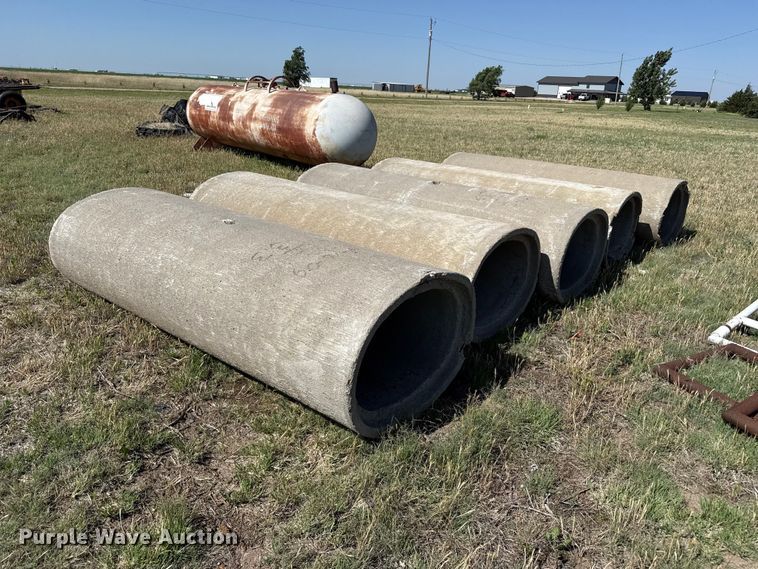 image for item FB6695 (5) concrete culverts