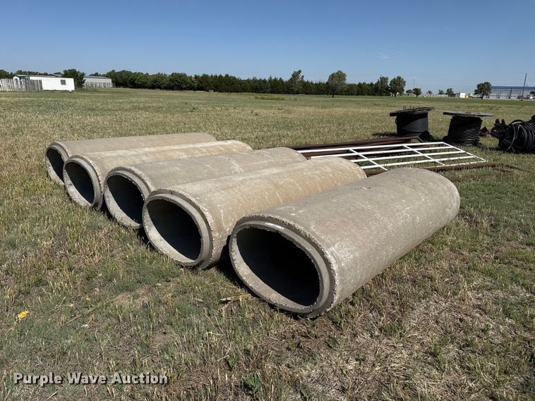 image for item FB6695 (5) concrete culverts