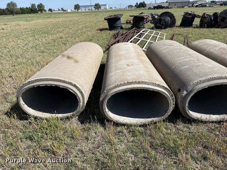 image for item FB6695 (5) concrete culverts
