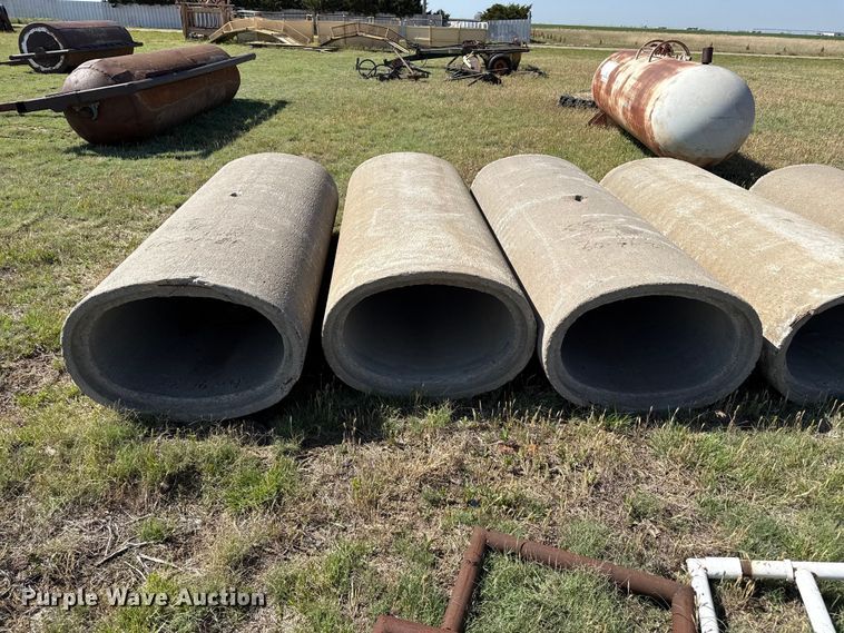 image for item FB6695 (5) concrete culverts