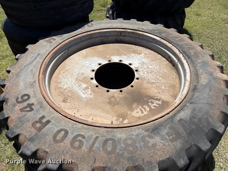 image for item FB6707 (2) sprayer tires and wheels